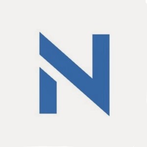 NCrypted technologies logo blue N letter on a white background