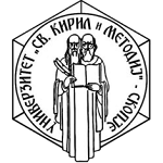 Ss Cyril and Methodius University Skopje logo